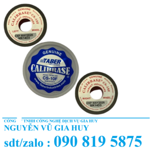 Đá mài Taber CS-10F (2 viên tròn) - Phụ kiện kiểm tra độ bền vật liệu chuẩn USA