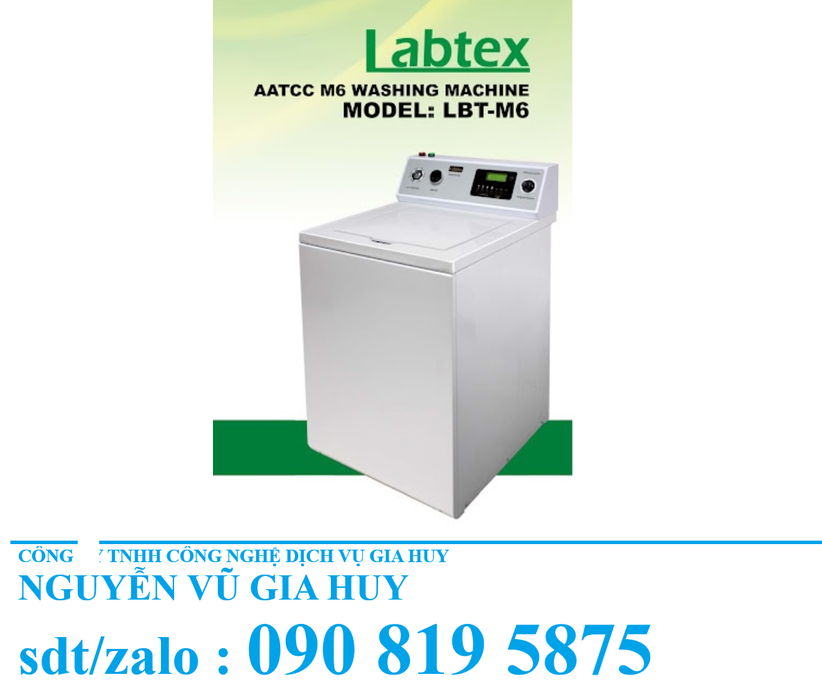 Máy Giặt LBT-M6 Chuẩn AATCC Và ISO Cho Phòng Thí Nghiệm May Mặc: Giải Pháp Kiểm Tra Chất Lượng Vải Chuyên Nghiệp