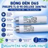 Bóng Philips MASTER TL-D 90 De Luxe 36W/965 T8 chân G13, 6500 K